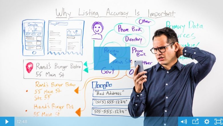 Learn more about why NAP consistency is important in this Whiteboard Friday.